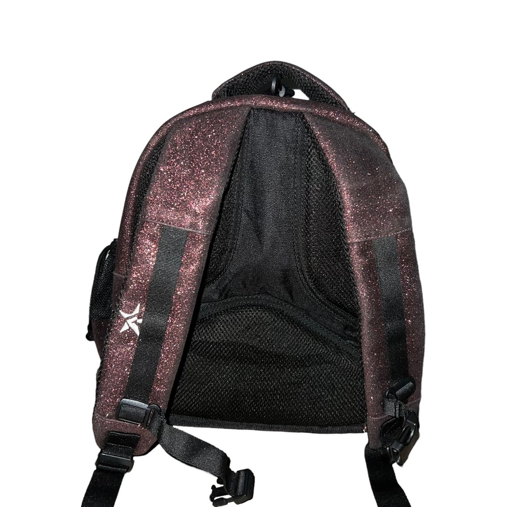 Rebel Athletic Backpack Rebel Dream Maroon With White Zipper Bag - Picture 9 of 16